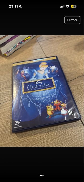 DVD cendrillon 