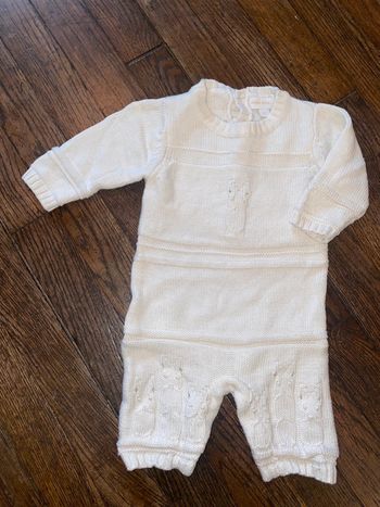 Combinaison coton du pareil au même  1 mois