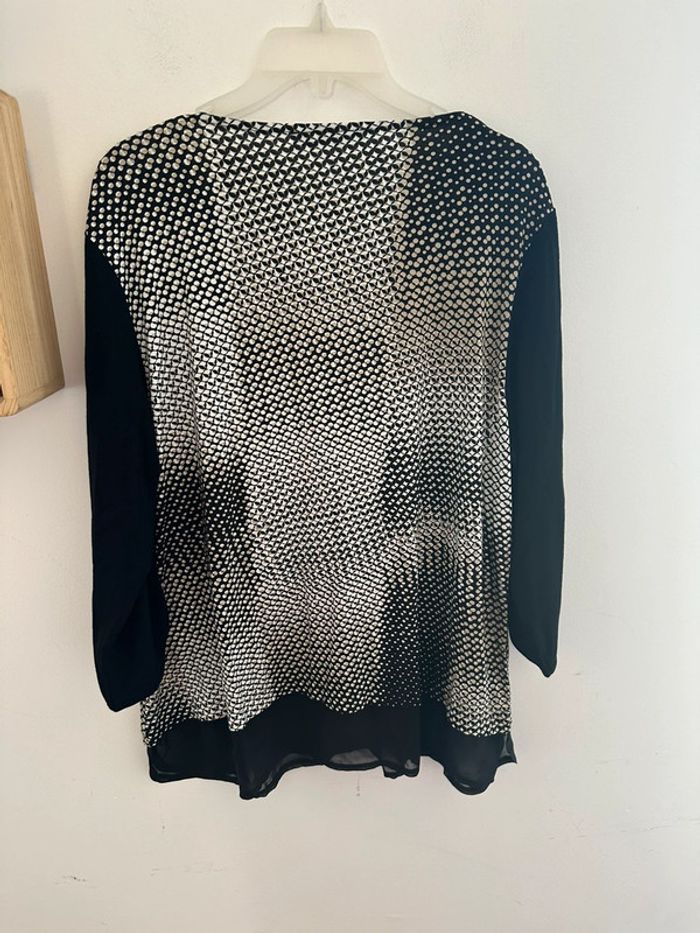 Blouse manche longue Christine Laure neuve taille 44 - photo numéro 4