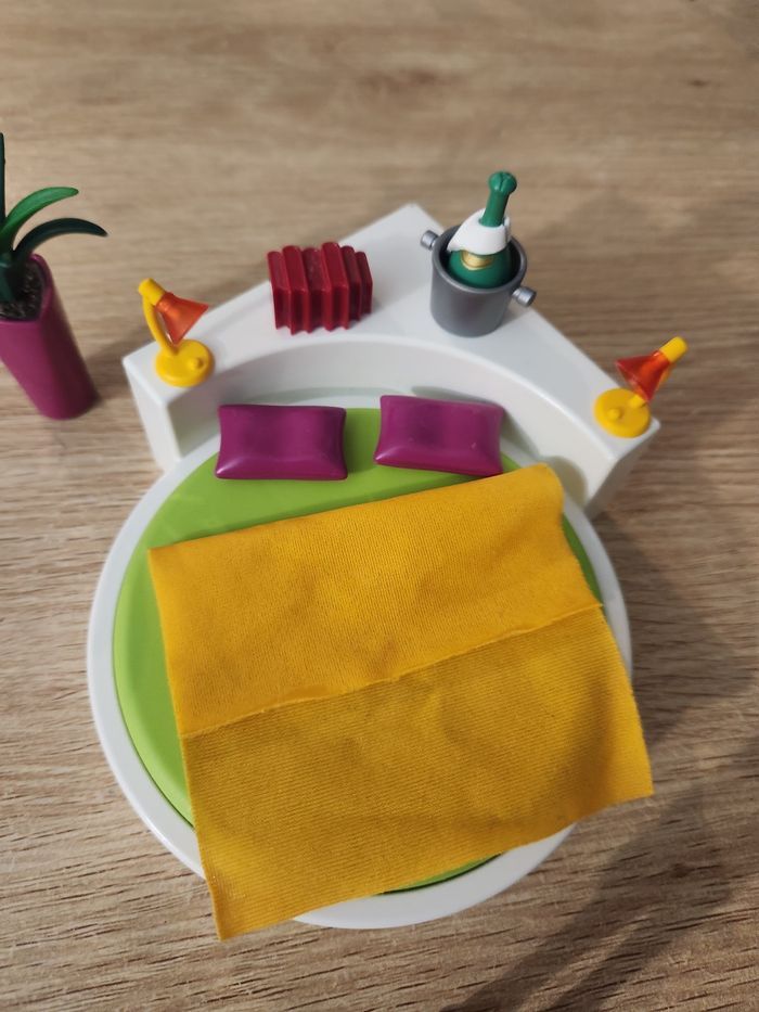 Playmobil 5583 – Chambre avec lit rond – Boîte incluse – Incomplet - photo numéro 5