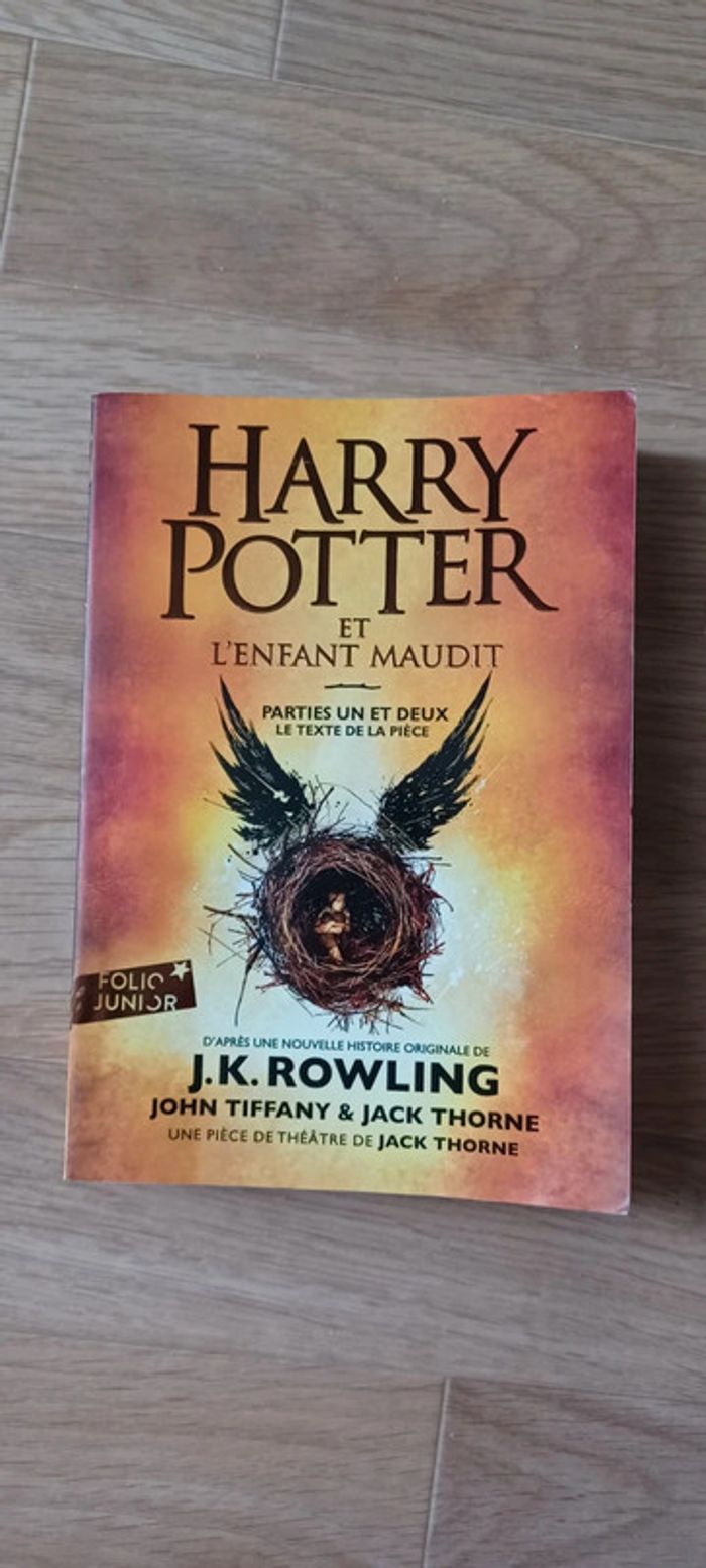 Livre Harryy Potter et l'enfant maudit