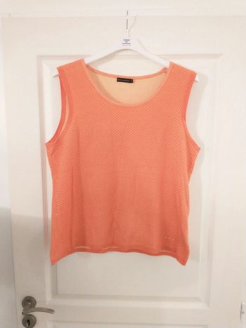 Débardeur mise au green taille 4 coloris orange