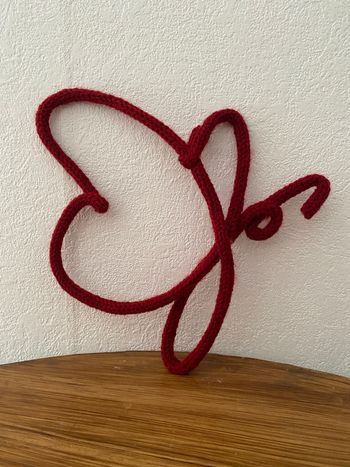 Papillon en tricotin