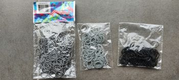 Lot Élastiques raimbow loom