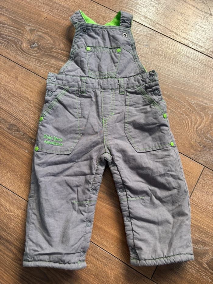 Salopette polaire pré maman 6 mois garçon