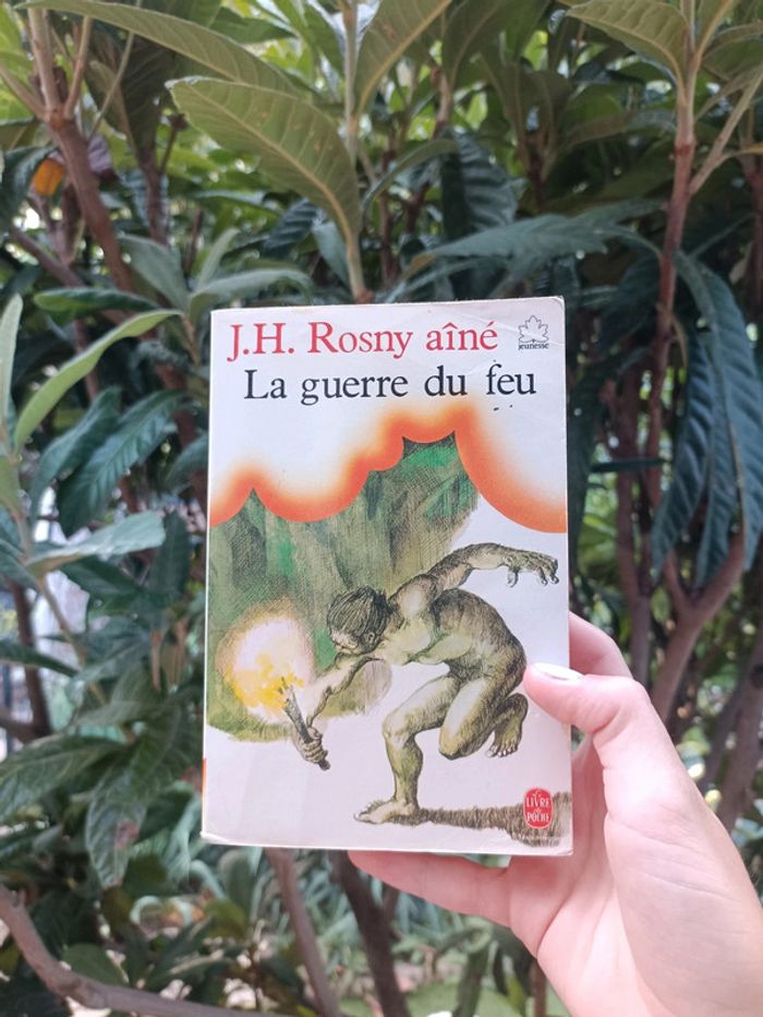 Livre La guerre du feu de J.H. Rosny aîné. - photo numéro 2