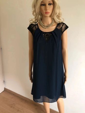 Roba casual bleue marine et noire à manches courtes Naf Naf taille S jamais portée