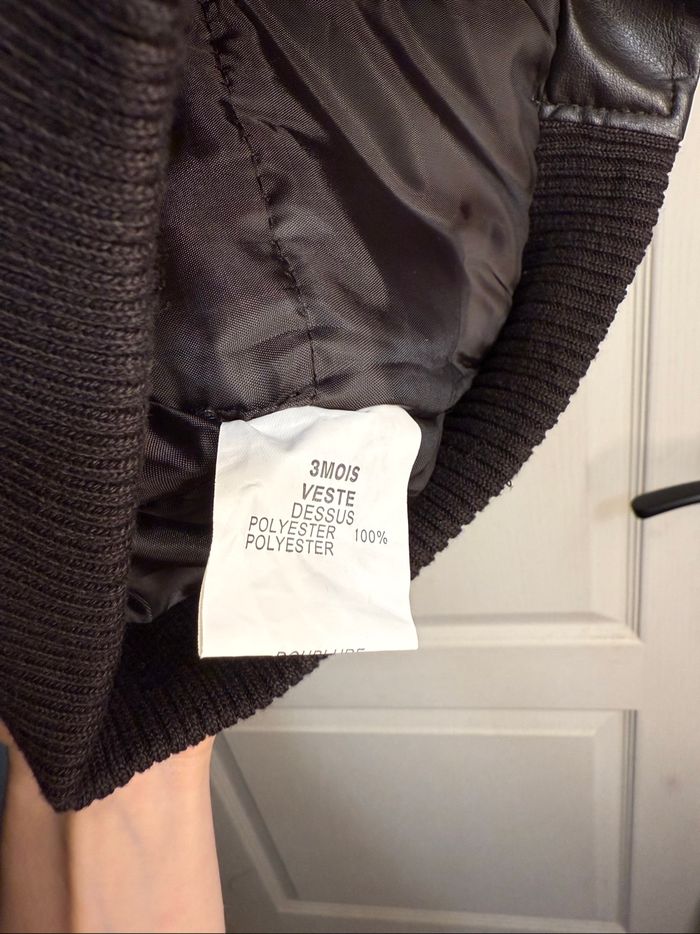 Manteau cuir doublé 3 mois - photo numéro 4