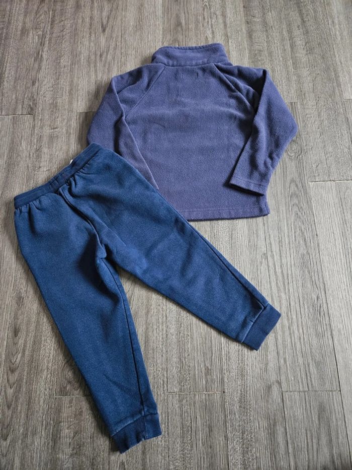 Ensemble fille bleu taille 4 ans - photo numéro 2