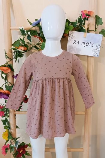 Robe légère manche longue 24mois