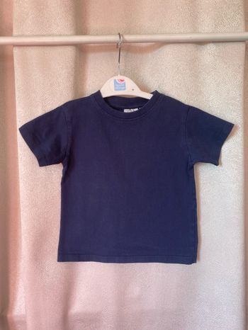 T-shirt bleu marine 18 mois Zara