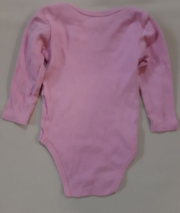 Lot de 2 bodies manches longues fille - 9 mois - photo numéro 6