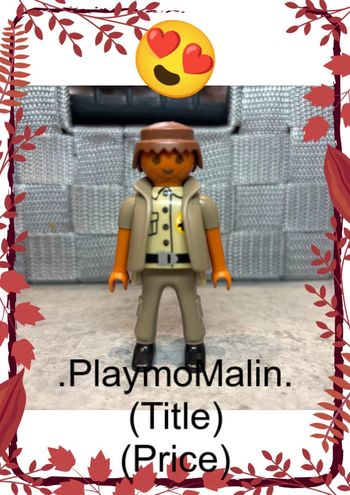 Personnage figurine homme playmobil