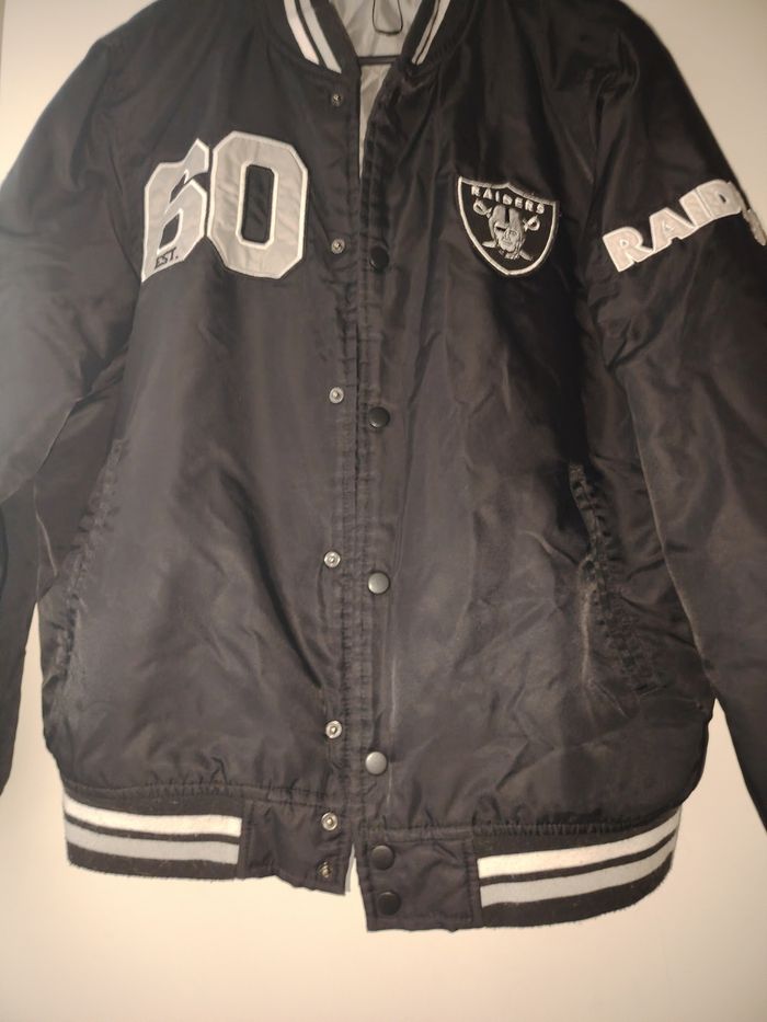 Veste raiders NFL primark taille M - photo numéro 6