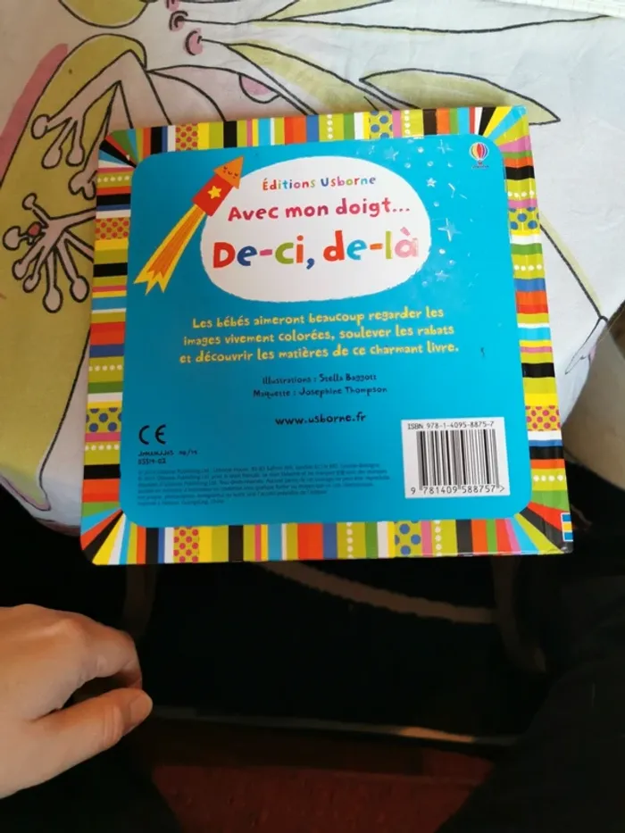 Livre Avec mon doigt de ci de là - photo numéro 2