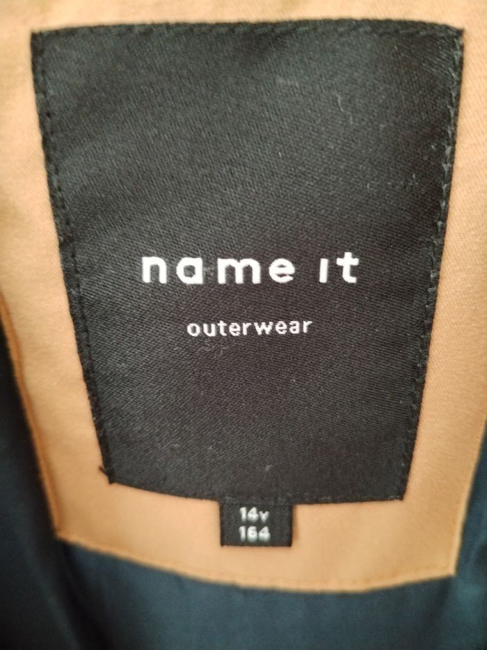 Parka  doublé chaud moutarde - photo numéro 4