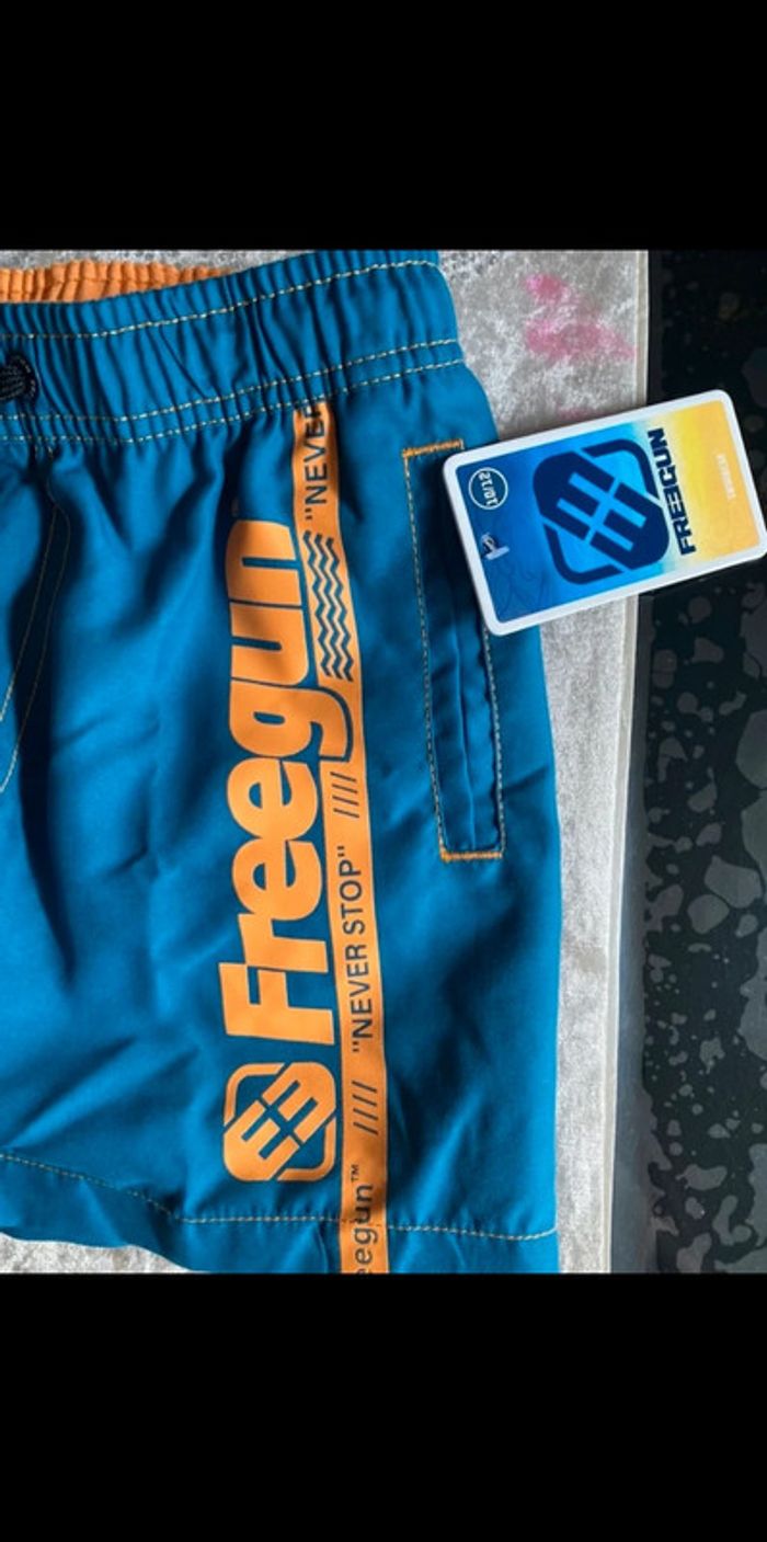 Freegun short de bain taille 10/12 ans neuf - photo numéro 4
