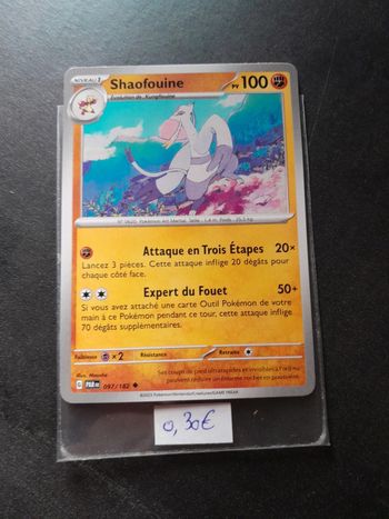 Carte Pokémon Shaofuine 097/197