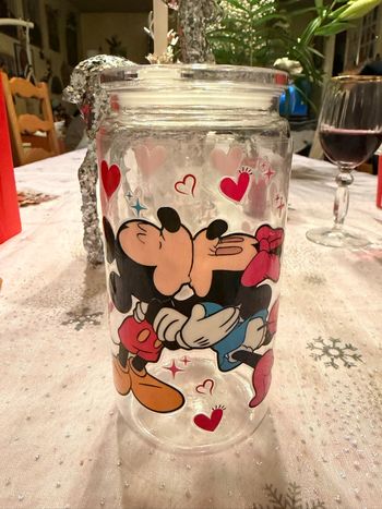 Gobelet Disney st Valentin 