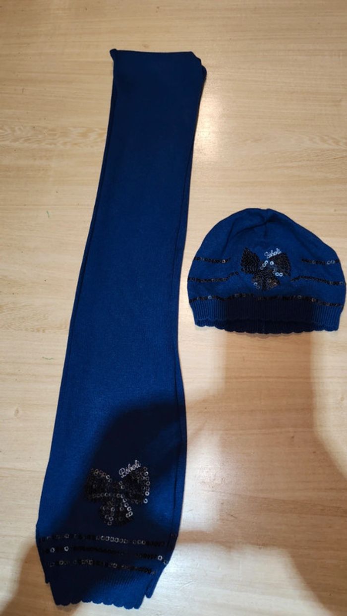 Ensemble écharpe et bonnet fille Boboli - photo numéro 3