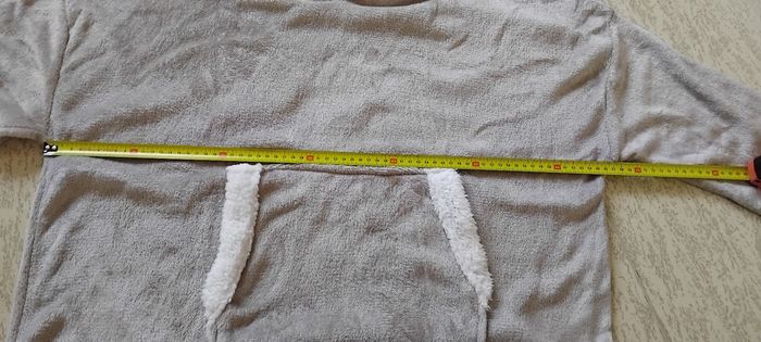 Poncho Polaire intérieur Quasi neuf beige nude - photo numéro 8