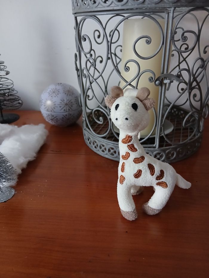 Sophie la Girafe: Peluche Accroche-tétine - photo numéro 2