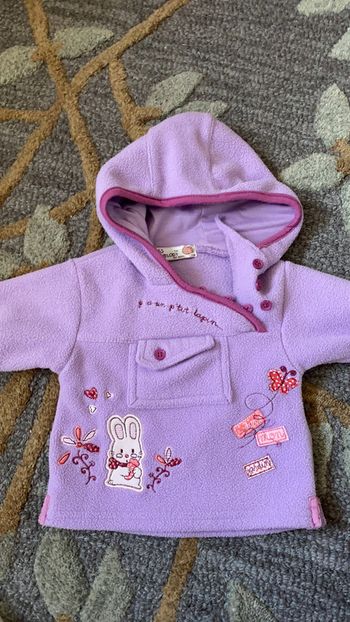 Cardigan bébé fille 1-3 mois Kiss Melody