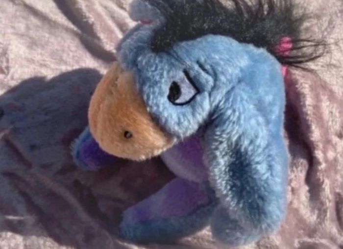 Peluche Bourriquet – 15 cm – Très bon état - photo numéro 5