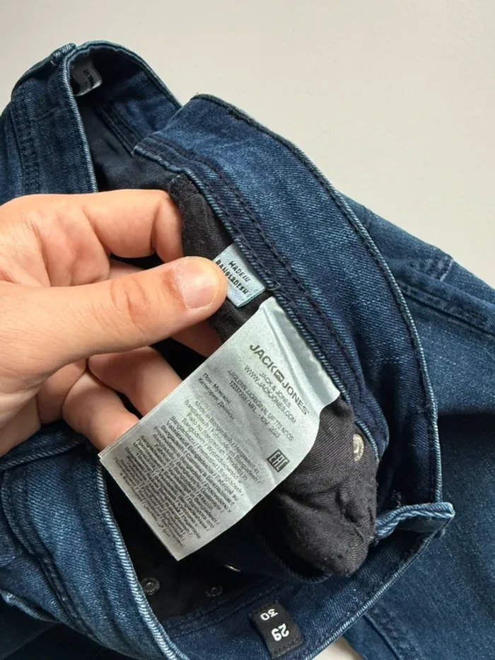 Jeans slim bleu Jack & Jones W29 L30 - photo numéro 6