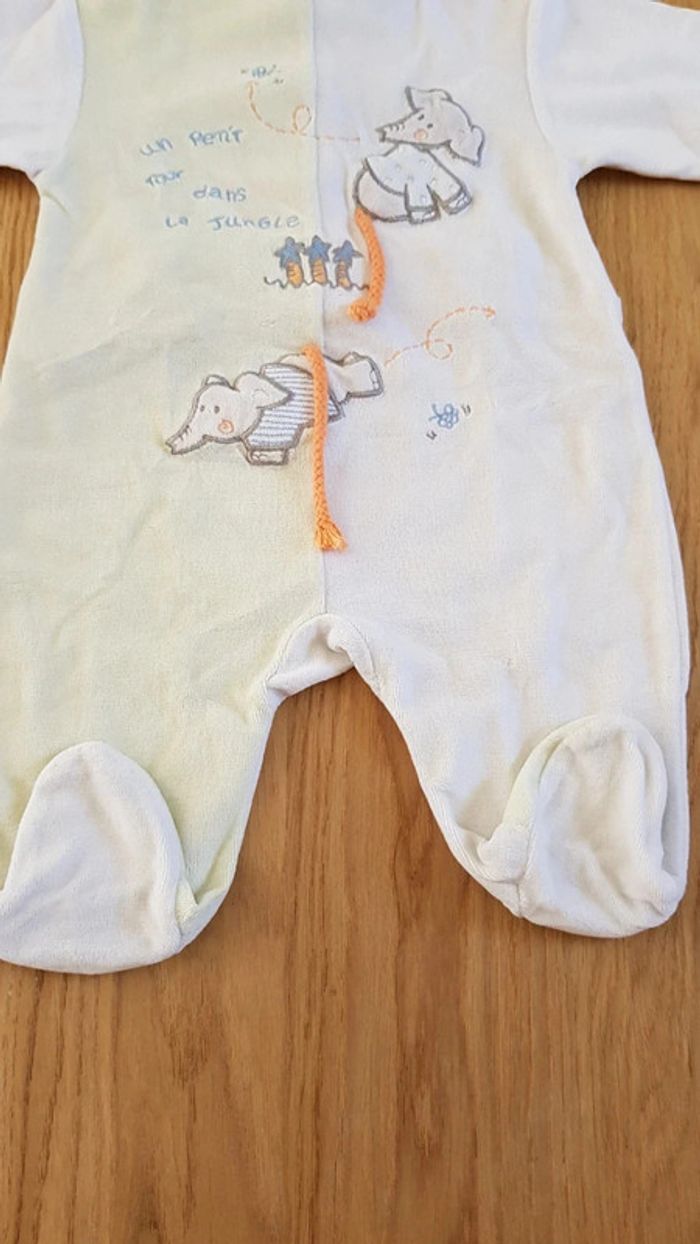Lot 4 pyjamas grenouillères bébé 3 mois - photo numéro 9