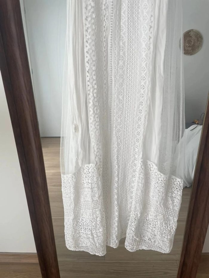 Robe longue dentelle - photo numéro 3