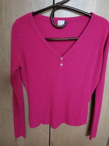 Pull rose fushia Camaieu