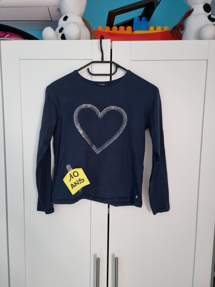 Tshirt manches longues 10 ans okaidi