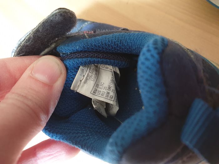 Baskets Bleues - Taille 25 - photo numéro 2