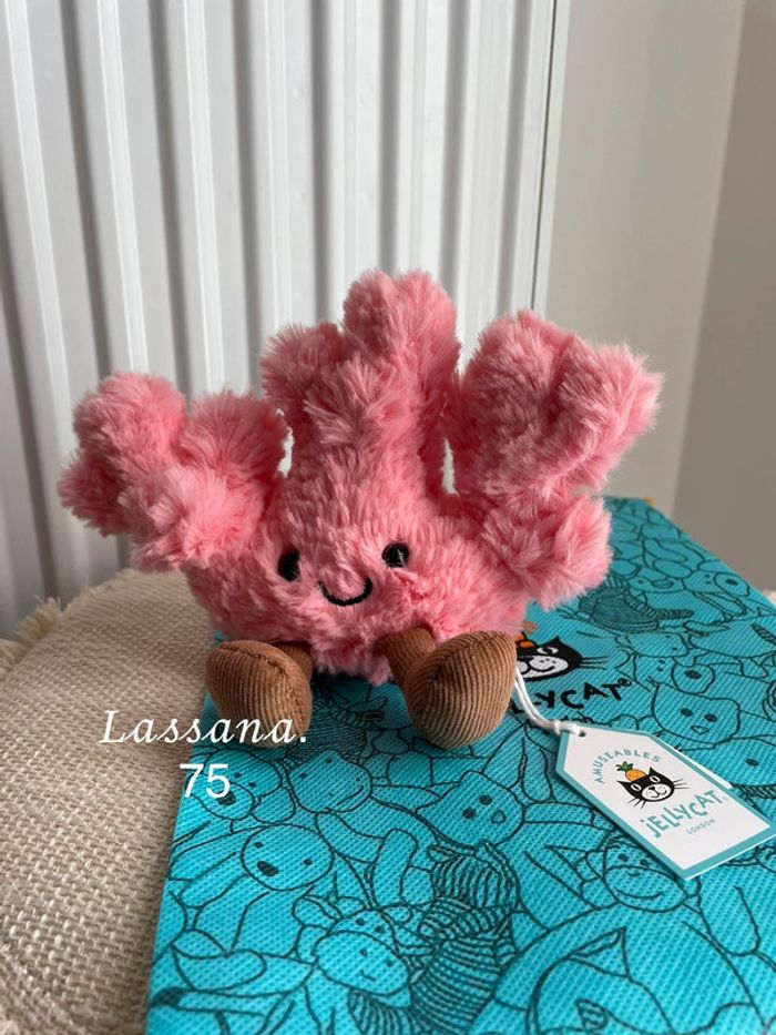 Peluche Jellycat Amuseables Corail 🪸 - photo numéro 3