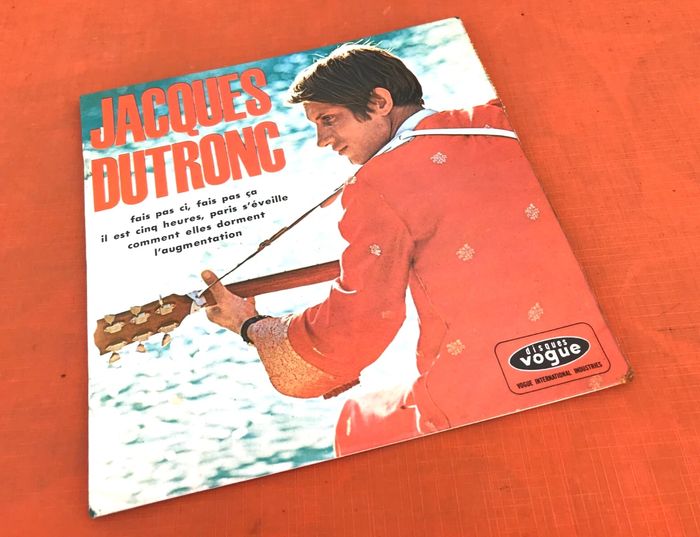 Vinyle 45 tours Jacques Dutronc Il est cinq heures, Paris d' éveille (1968) - photo numéro 6