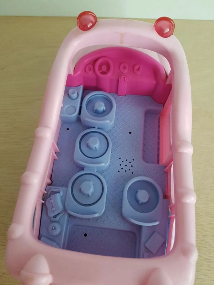 Fisher price car scolaire rose, sonore et lumineux Little people de Fisher Price - photo numéro 18