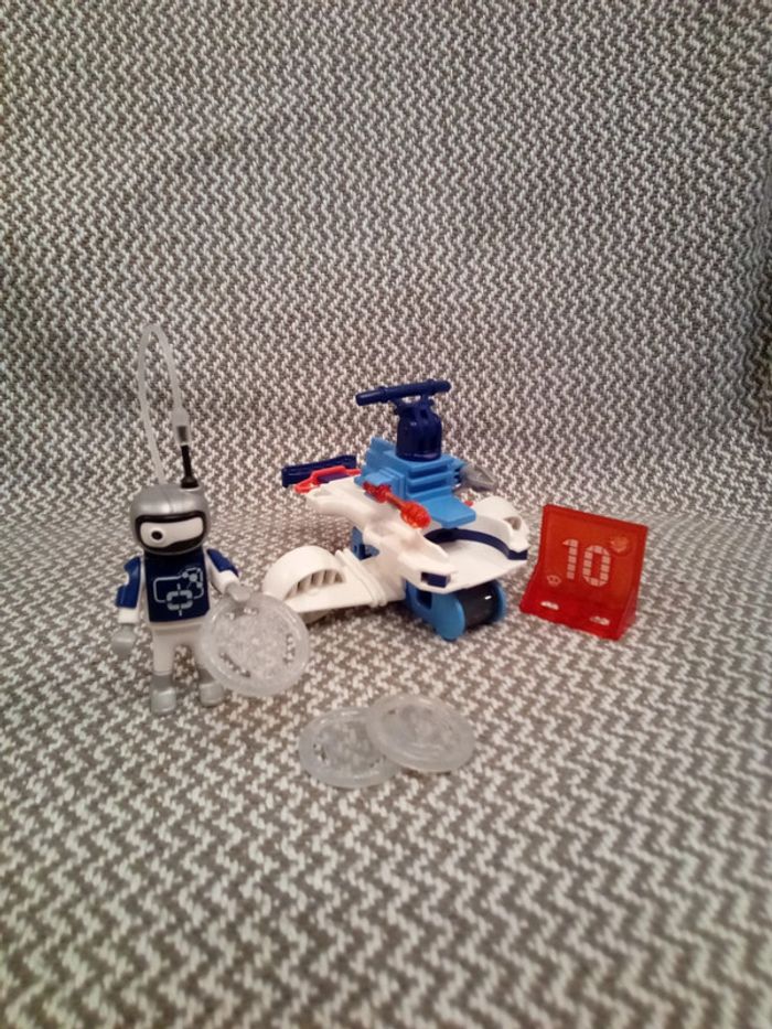 Icebot avec lance-disques - Playmobil Action Réf 6833 - photo numéro 3
