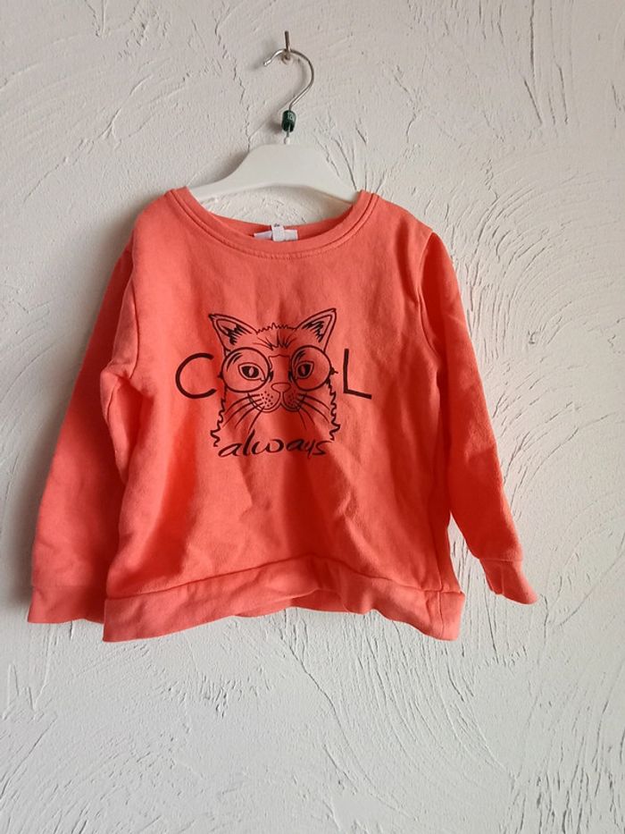 Sweat tigre orange