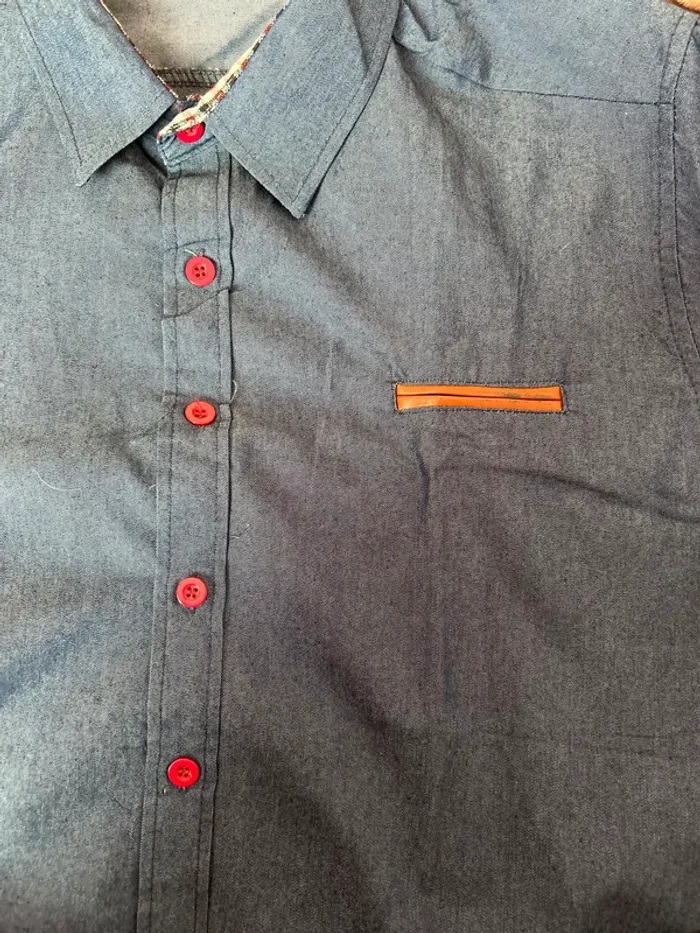 chemise bleu foncé - photo numéro 5