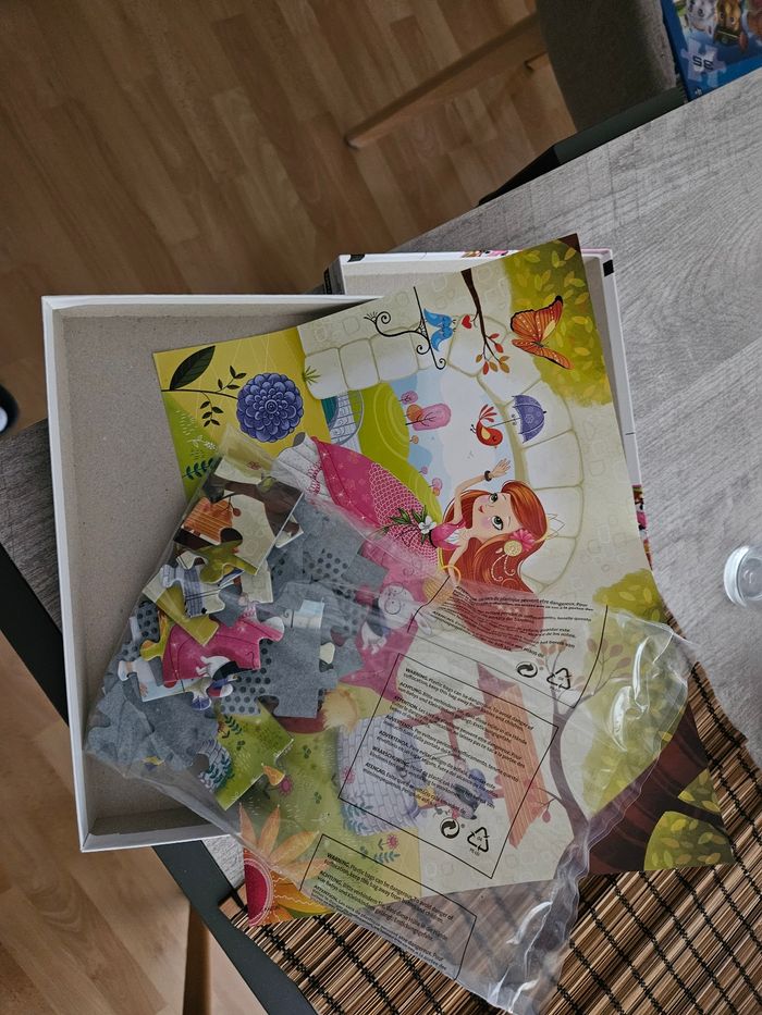 Puzzle princesse avec poster - photo numéro 3