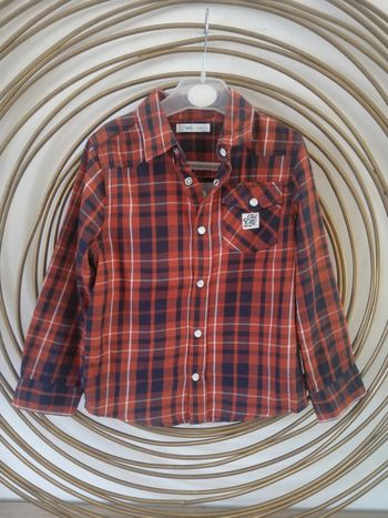 Chemise/surchemise à carreaux Gemo T6ans