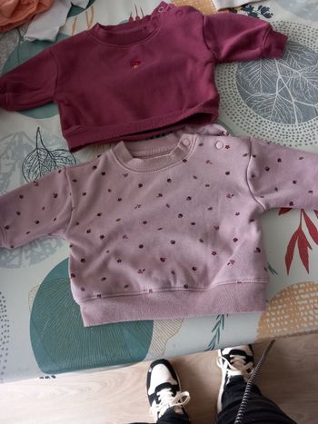 Lots de 2 pull bébé 