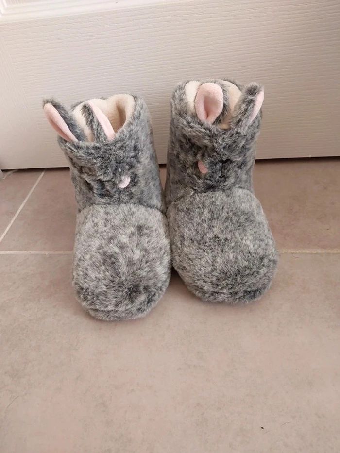 Chausson lapin fourrés taille 29 lovely skull - photo numéro 2