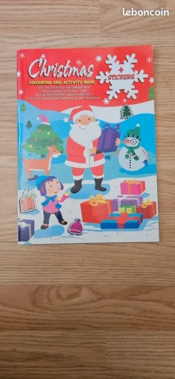 Livre coloriage Noël