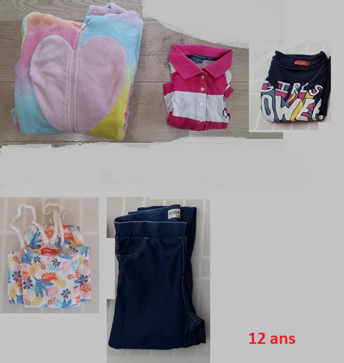 Vêtements 12 ans fille