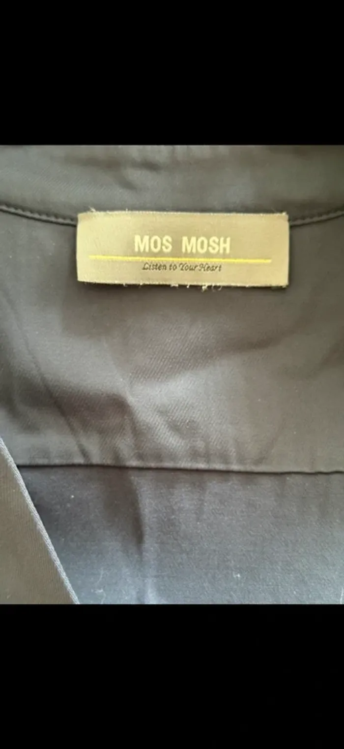 Robe bleu marine Mos Mosh – Taille 40 – Élégante & fluide - photo numéro 6