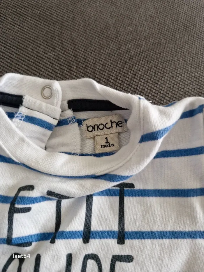 Polo à  pression pour bébé - photo numéro 3