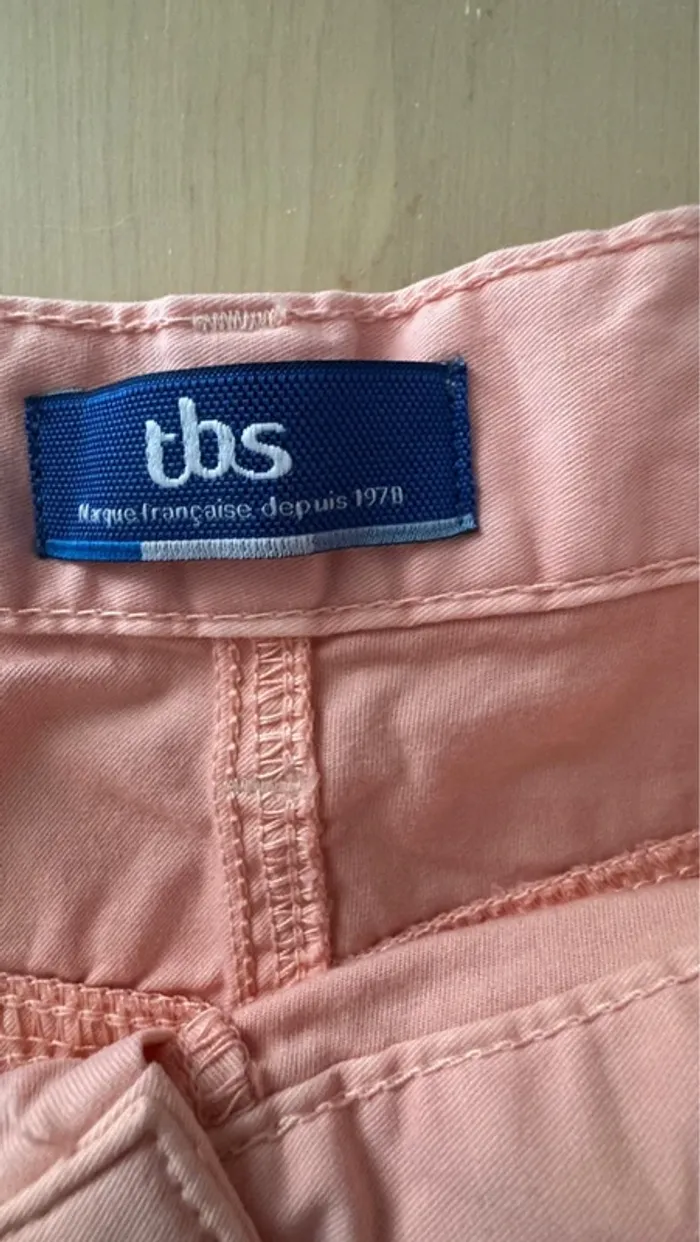 Bermuda TBS rose saumon 48 - photo numéro 3