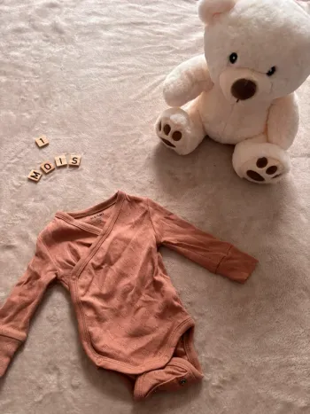 Body manches longues KIABI - 1 mois